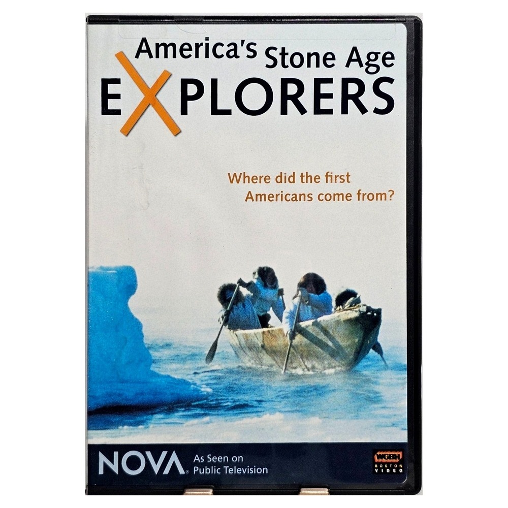 Nova Americas Stone Age Explorers DVD WGBH Documentary WG37859 783421378599 EUC